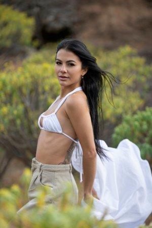 Emily Rise Estefania Pahe nude outdoors with Arielle Maia Vanna photo 7