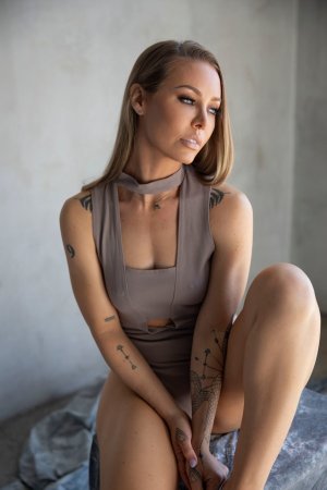 Nicole Aniston poses in lingerie tattoos on display like art photo 6